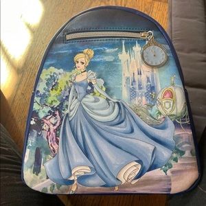 Disney loungefly Cinderella mini backpack